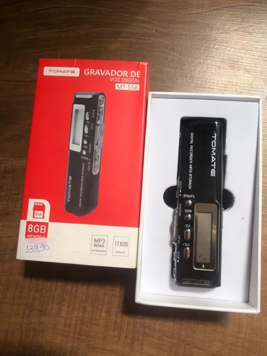 Gravador de Voz Digital Tomate MT-556 8GB - Foto 2