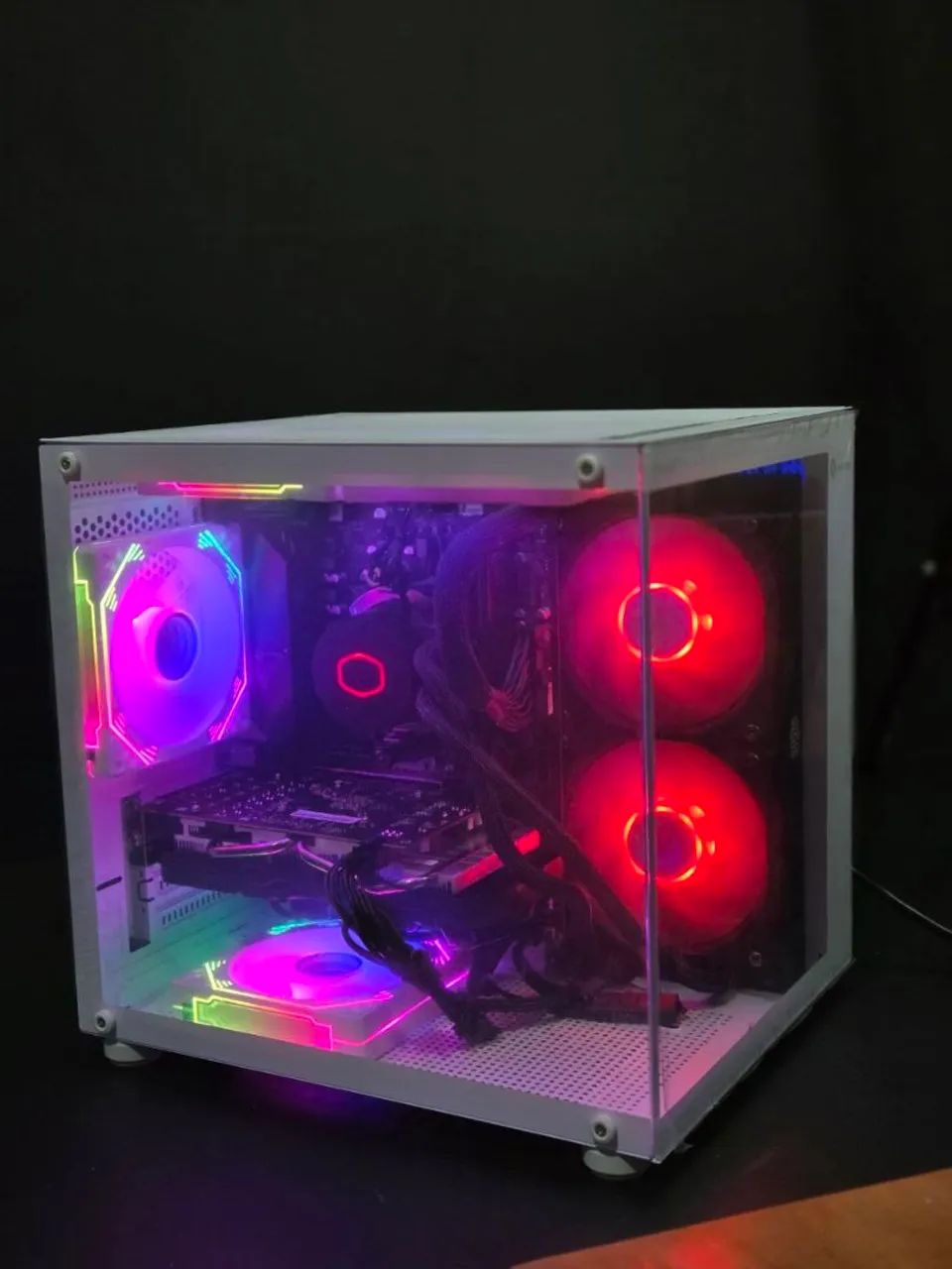 Pc gamer ryzen 5 5500 rx 580 novo - Foto 5