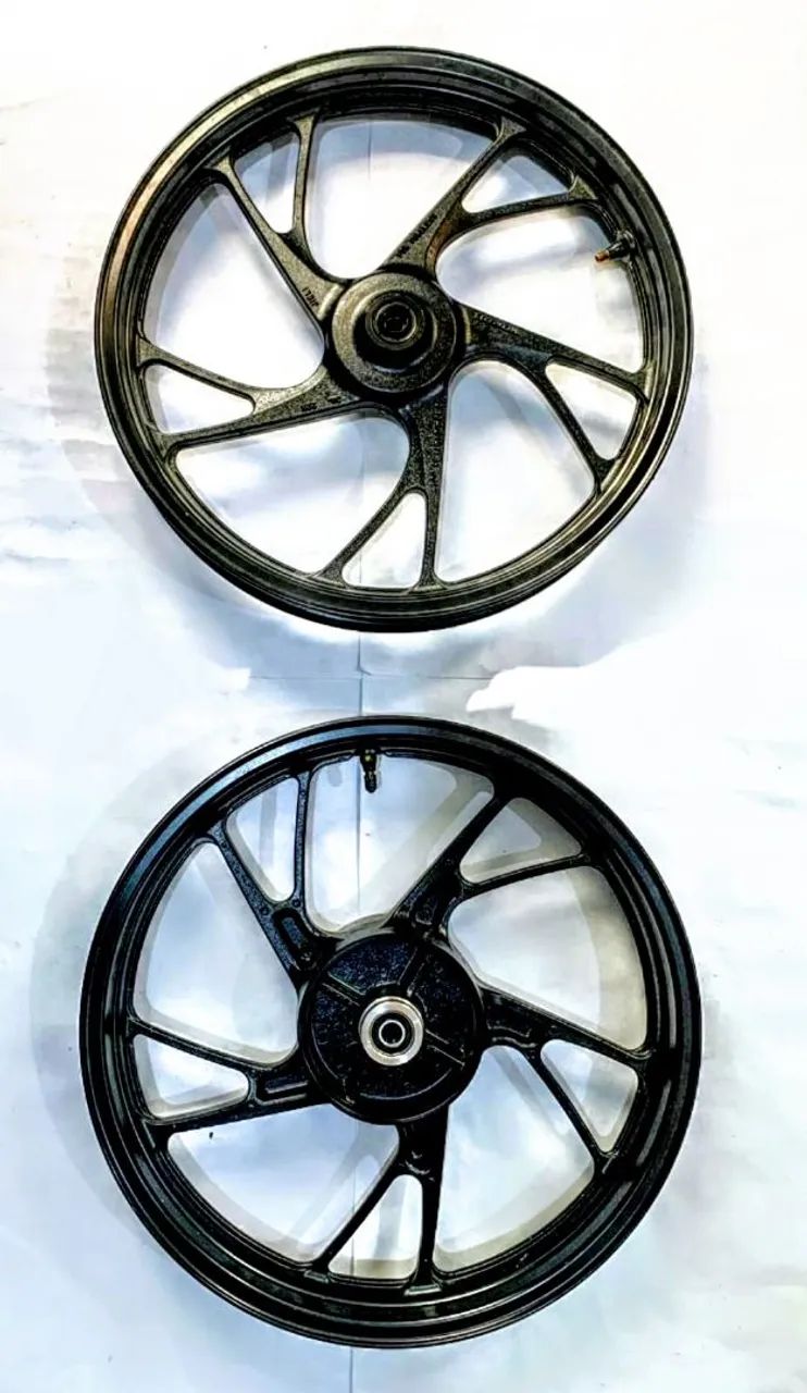 Par de rodas/Pé de galinha CG 160 Fan/Start 2025 original Honda 
