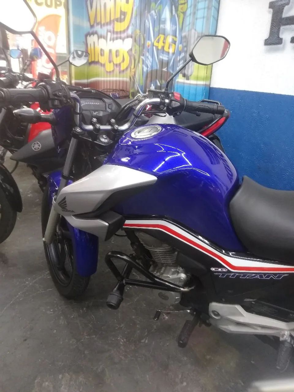 TITAN 160 ANO 2019 LINDA MOTO 18 X $ 750, (CARTÃO) ENTRADA $ 5.500 - Foto 6