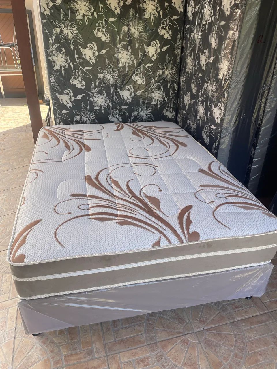 Cama molas ensacadas nova 