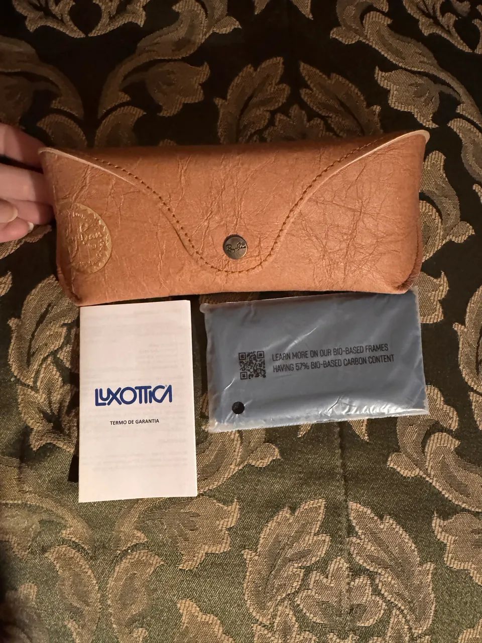 Óculos de sol Ray Ban Zena Bio Based preto - Foto 2