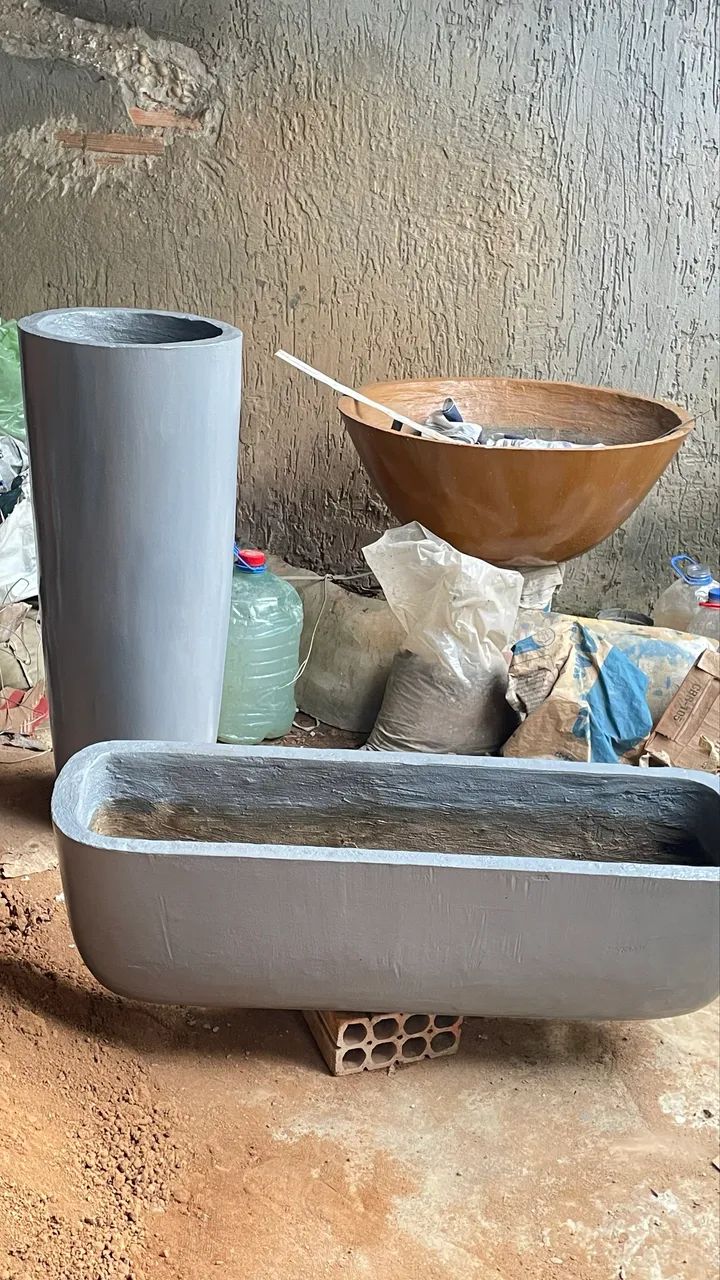 Vasos de cimento  - Foto 5