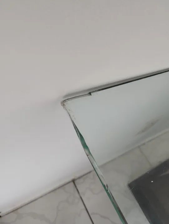 Mesa de Jantar Retangular de Vidro - Foto 2