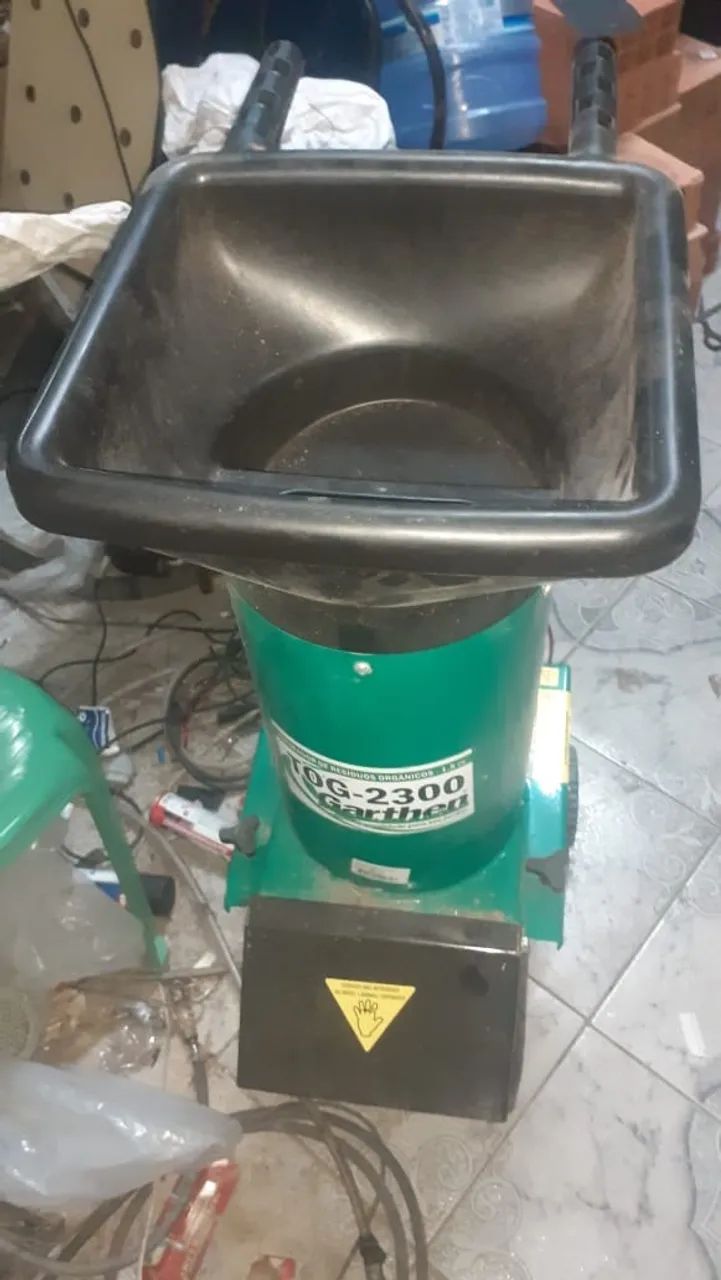 Triturador Resíduos Orgânicos Galhos 1,5hp Tog2300 Garthen - Foto 3