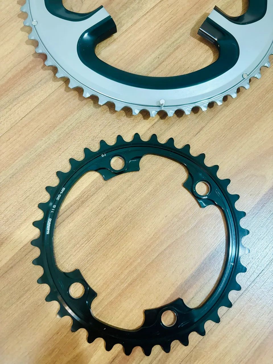 Coroas Dura ace 52/36(zero km) - Foto 5