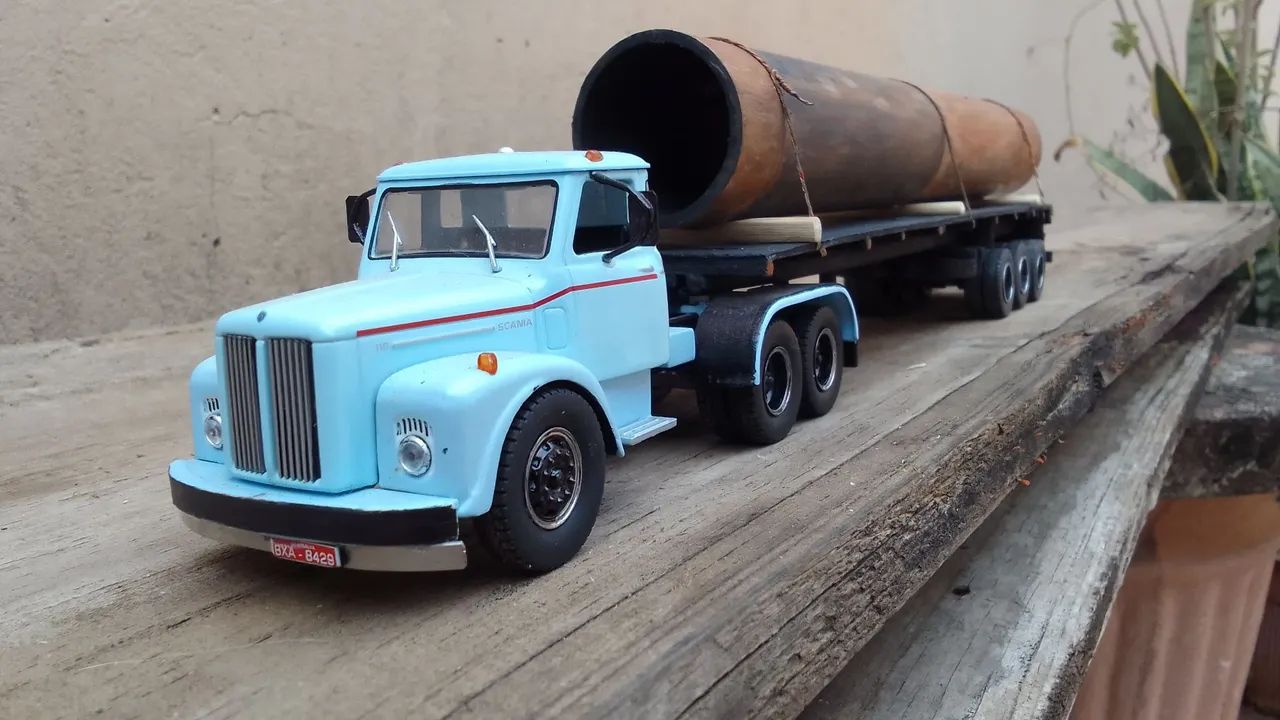 Miniatura customizada Scania 