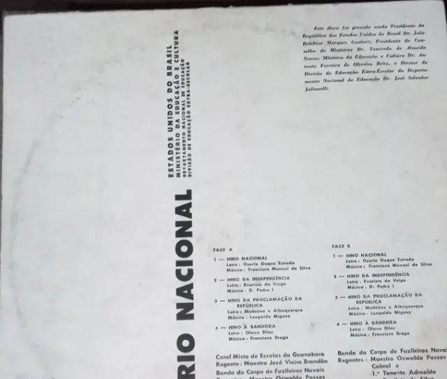 Disco de Vinil Hinário Nacional - Raridade - Foto 2