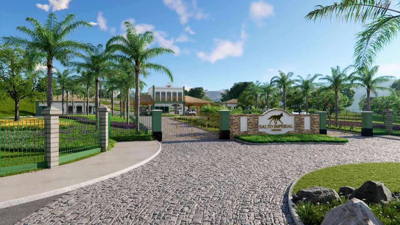 Cond Salto Imperial Rodovia BR-414 Lote 800m² Portaria 24 horas Lazer Completo - Foto 5