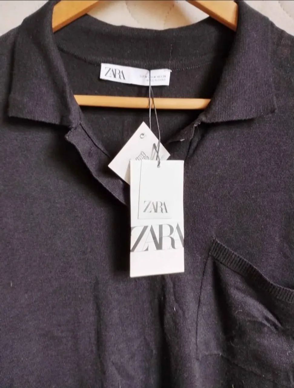 Pólo ZARA lãzinha Original  - Foto 2