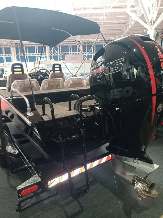 Lancha Fluvimar Cherokee 19.5 + motor 150hp Proxs  - Foto 5