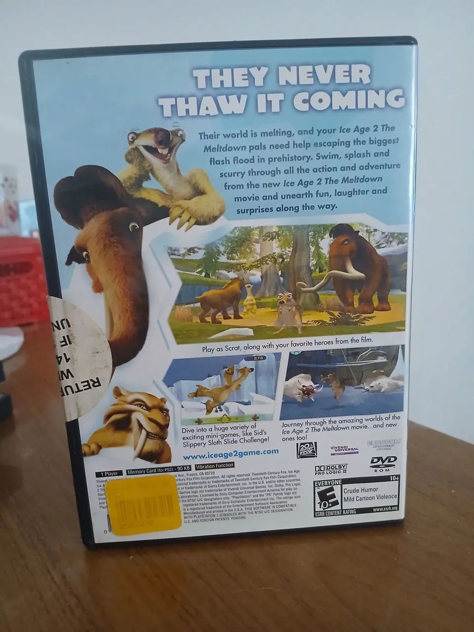 ICE AGE 2 PLAYSTATION 2 ORIGINAL - Foto 5