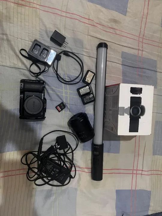 Kit Filmaker Sony Zv e-10 + brinds