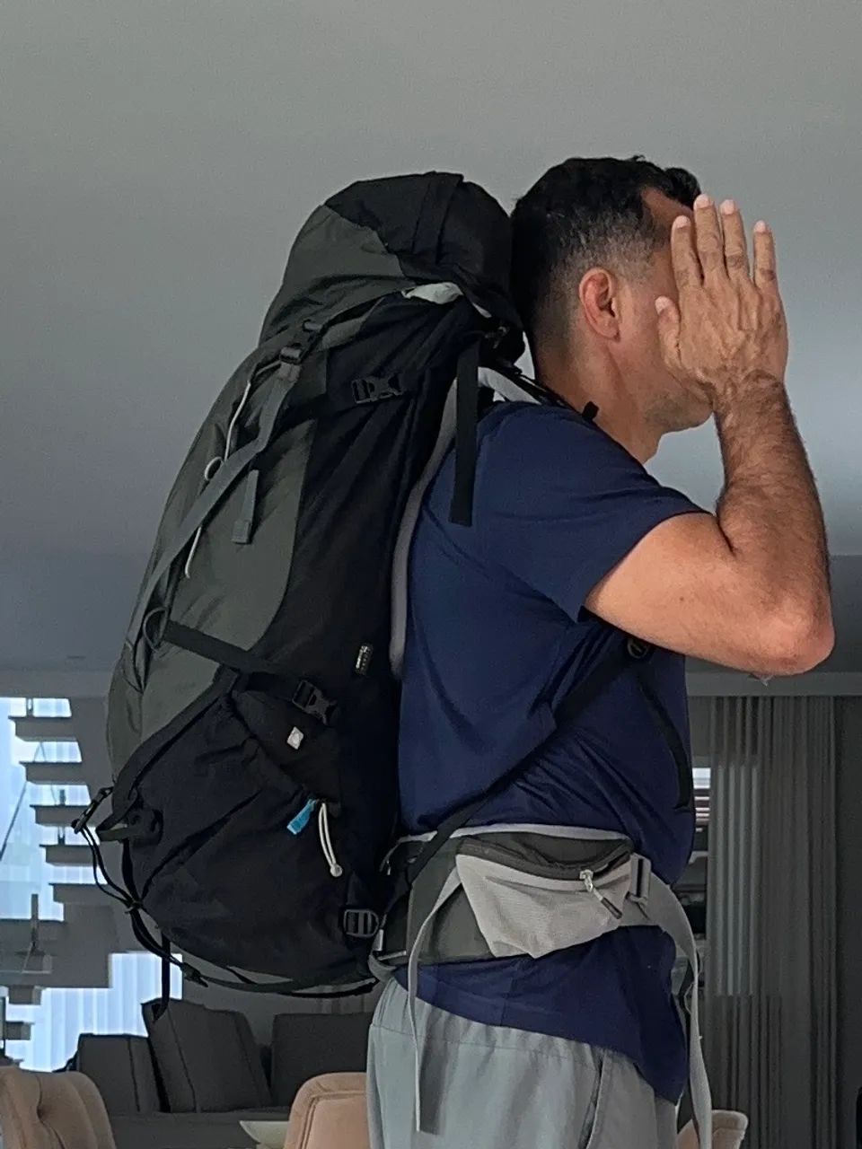 MOCHILA TRILHA THULE GUIDEPOST 88L  - Foto 2