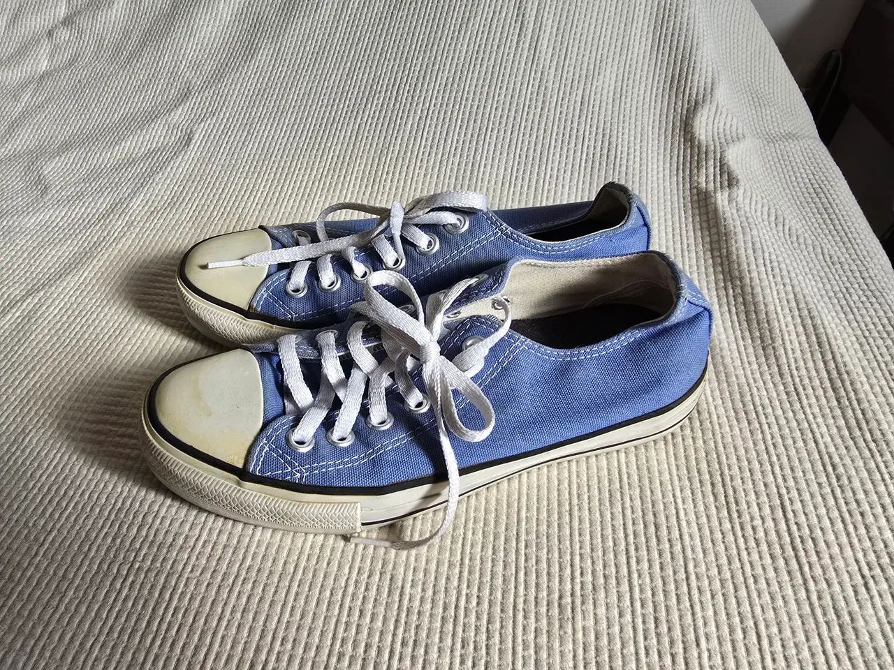 Tênis Converse Azul 36BR - Foto 3