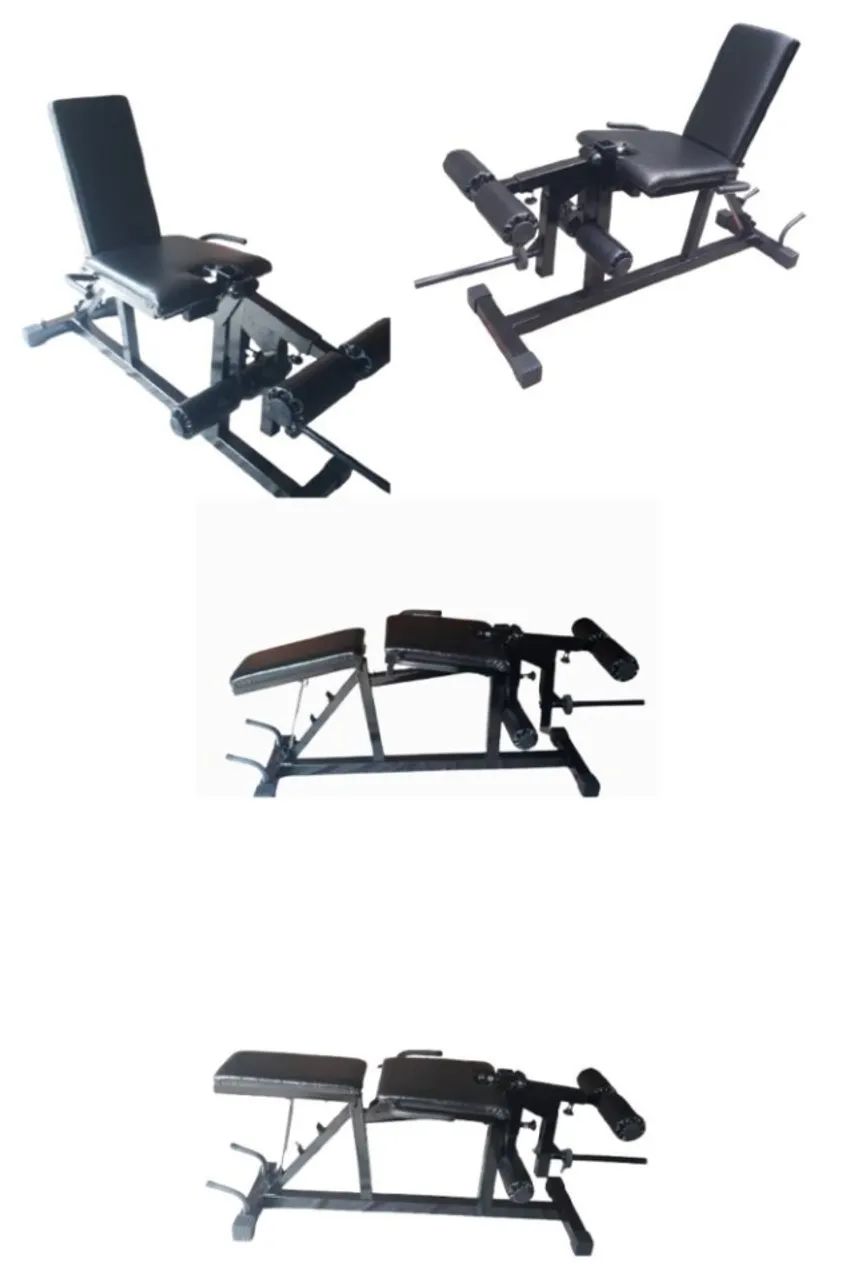 Cadeira Mesa Flexora E Extensora Para Anilhas Exercit 2 Em 1 - 2800,00