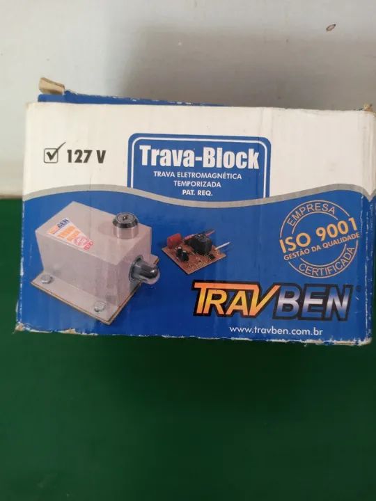 trava portao eletronico  seguranca 