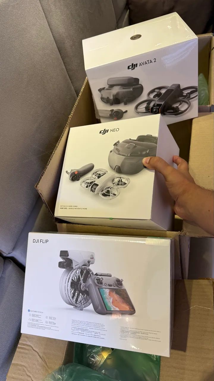 Drone DJI Avata 2 Combo Lacrado com NF  - Foto 2