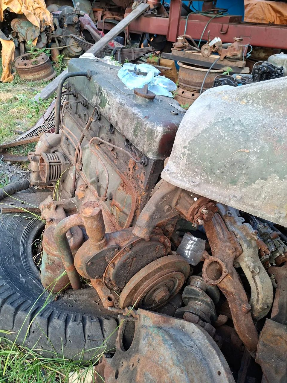 Motor 355/5 para caminhão, usado! - Foto 3