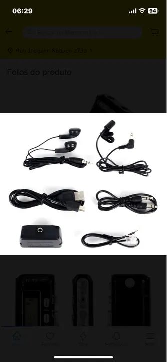 Gravador de voz digital DVR 8GB - Foto 4