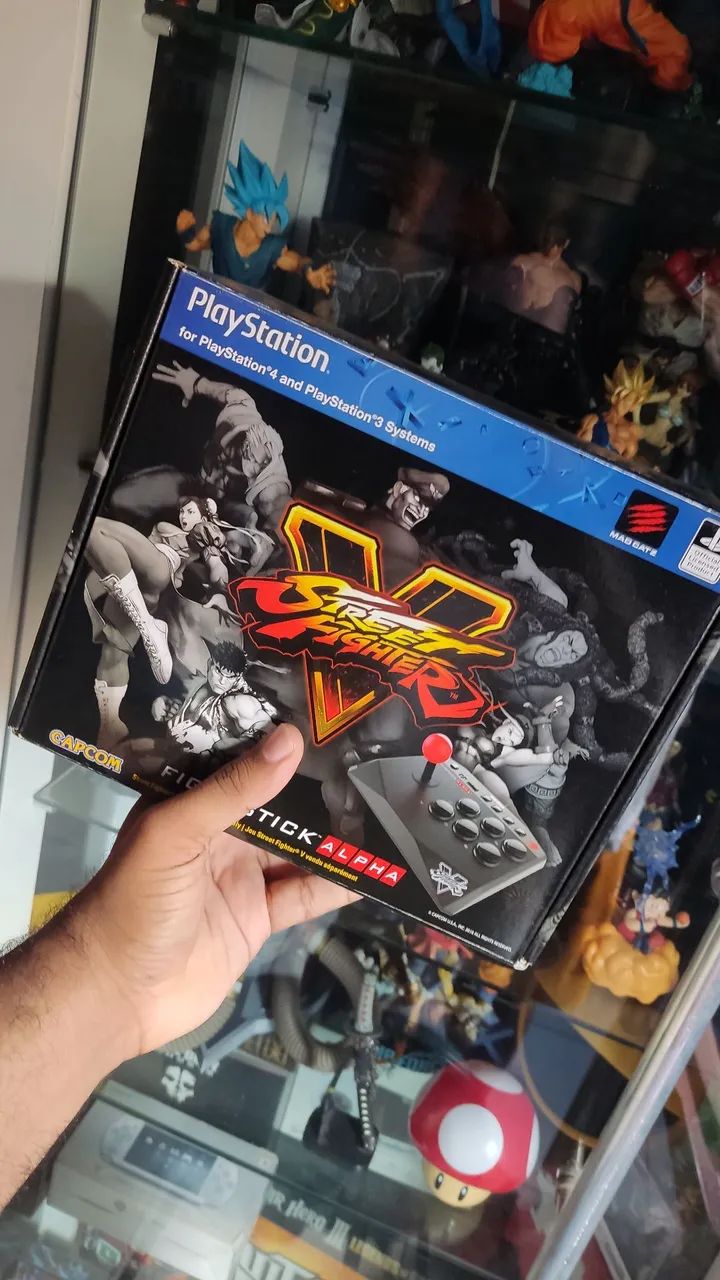 Controle arcade street fighter 5