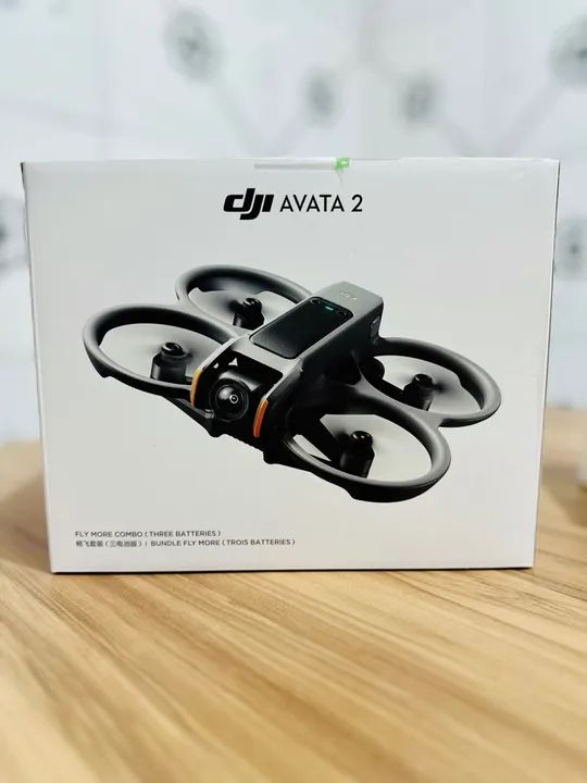 Drone DJI AVATA 2 Combo Fly More 3 Baterias Novo Lacrado - Foto 3