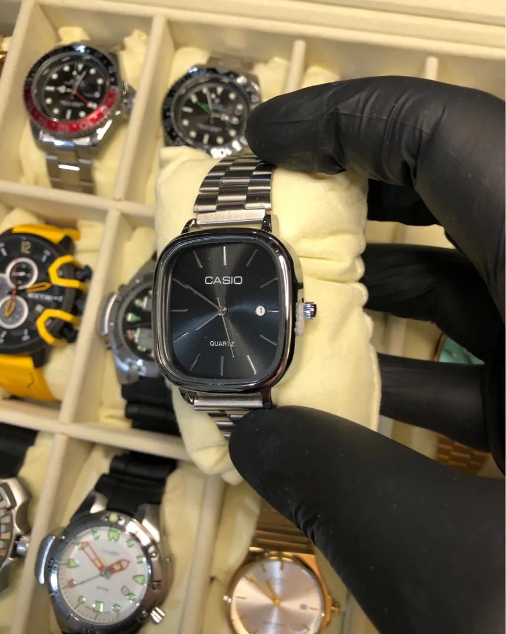 Relógio casual luxor Edição Especial Classico Elegante + caixinha da marca. - Foto 4