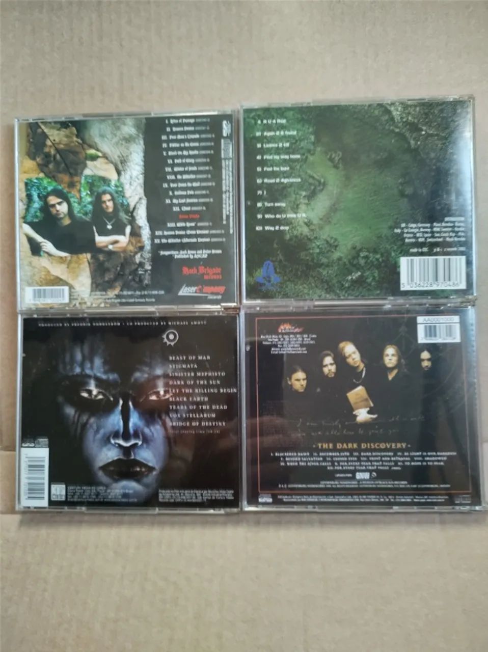 4 CDs DEMONS & WIZARDS, ARCH ENEMY, HUMANIMAL e EVERGREY - Foto 2
