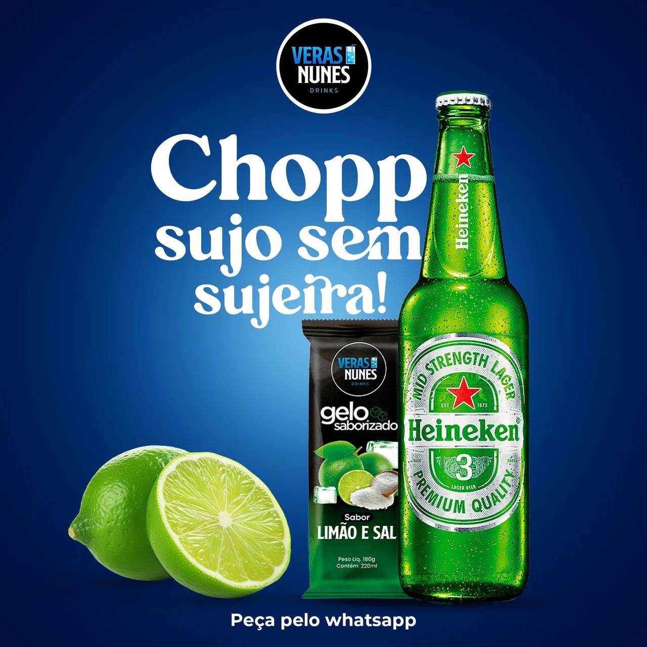 Faça drinks incríveis com os Gelos Saborizados Veras Nunes - Foto 2