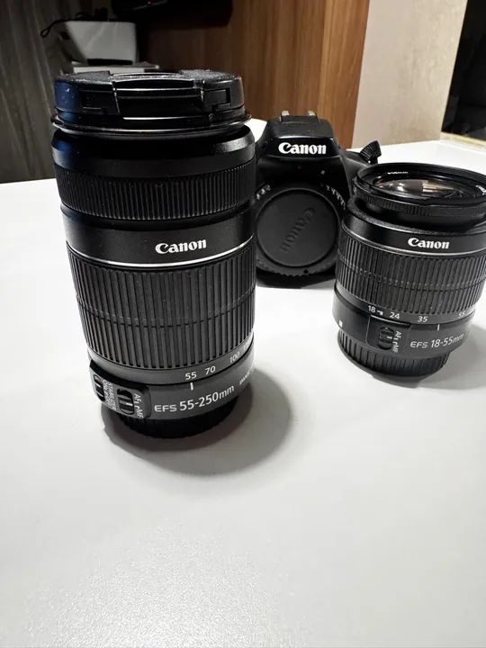 Kit Canon EOS Rebel T100 com Lentes - Foto 4