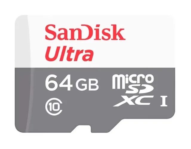 Cartão Micro SD SanDisk Ultra, 64GB, Class 10, ORIGINAL - Foto 3