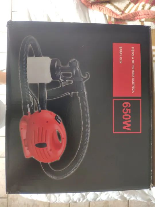 Pistola de Pintura Elétrica 650W  - Foto 2