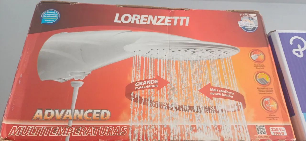 Chuveiro Lorenzetti Advanced Multitemperaturas