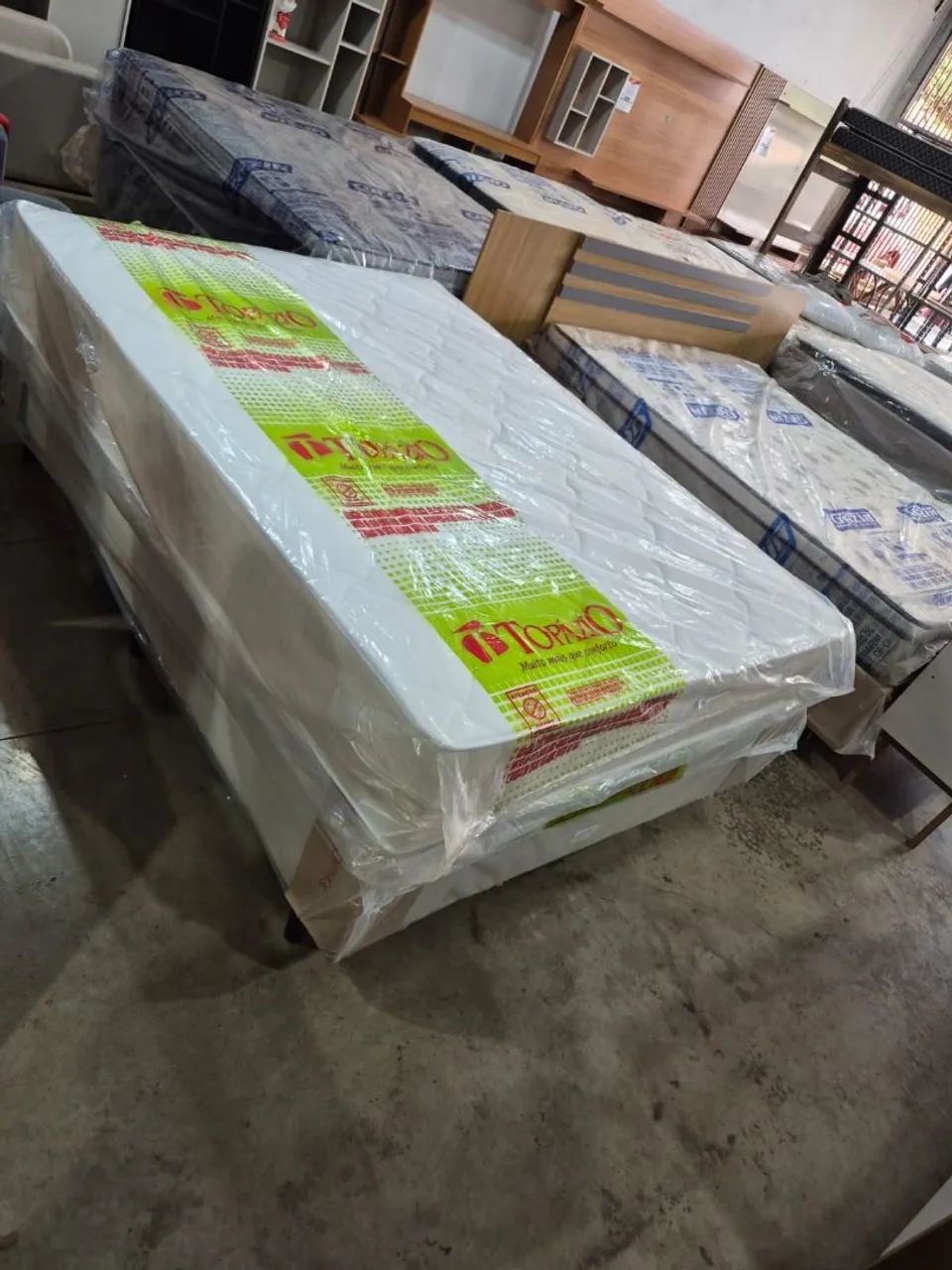 Cama Colchão e base Molas Ensacada casal promoção  - Foto 3
