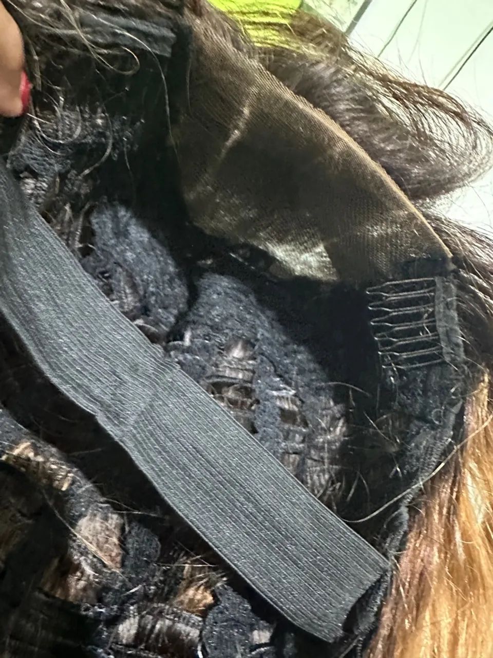 Lace front cabelo humano - Loiro Mel - Foto 3