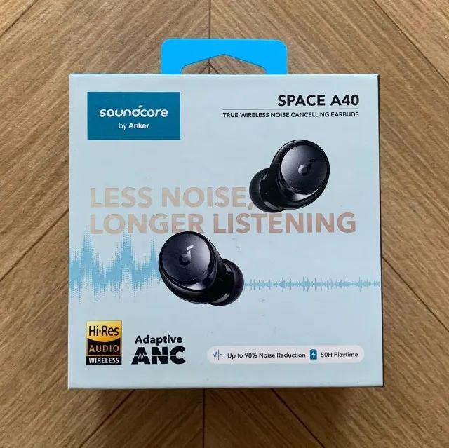 Fone Bluetooth Anker Soundcore Space A40 ANC Lacrado