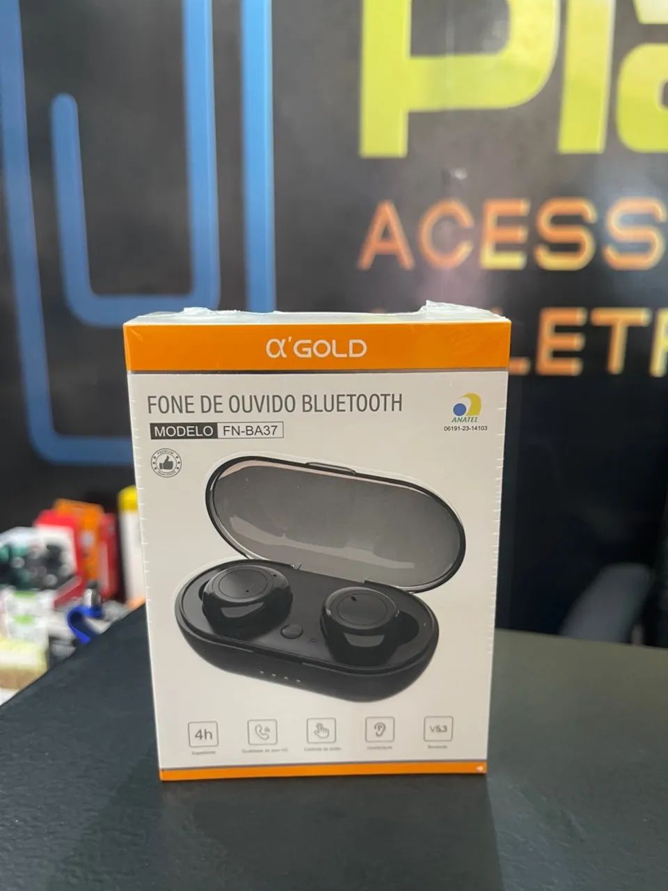 Promoção Fone de Ouvido Bluetooth Alpha Gold FN-BA37 - Foto 3