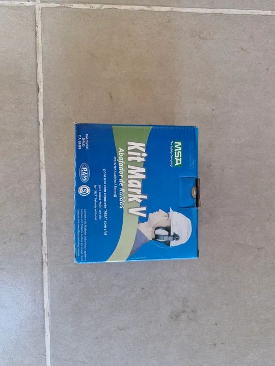 Kit Mark V - Abafador de Ruídos MSA, acopla em capacete