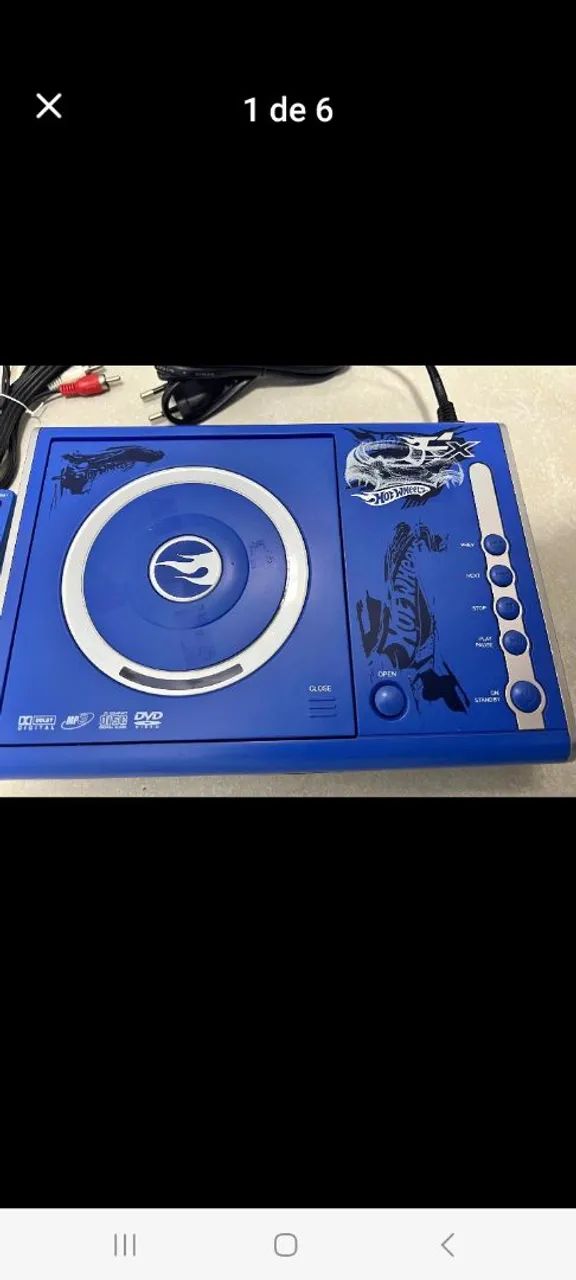 Dvd tectoy tipo Hot Weels Lenox mattel. Super novo completo