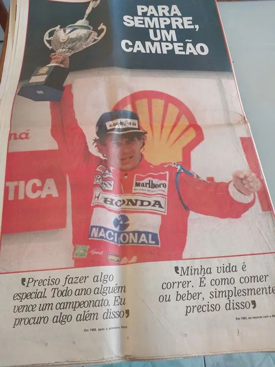 Caderno de Esportes Senna 1994. Edição Histórica.  - Foto 2