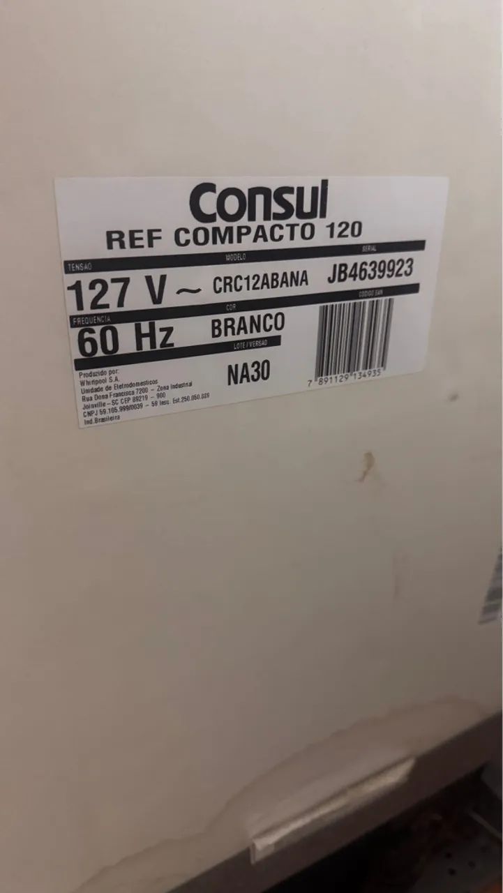 Vendo Frigobar Cônsul 120L - Foto 3