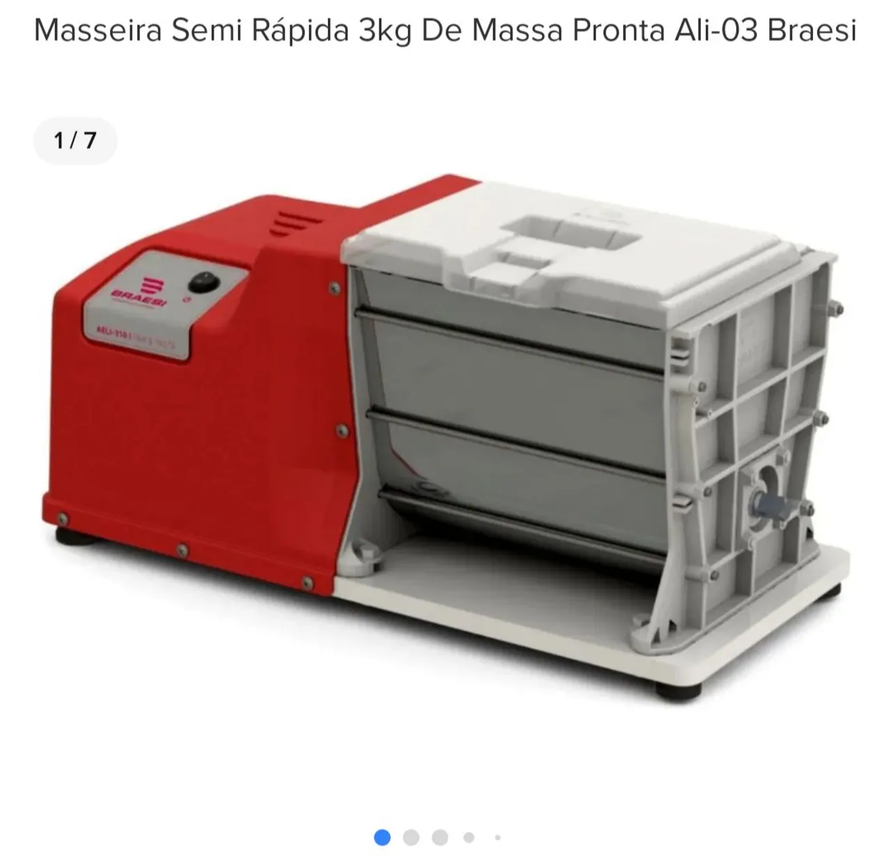 Masseira Semi Rápida 3kg Braesi Ali-03