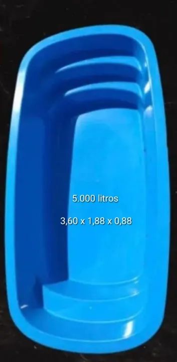 PISCINA DE FIBRA COM DECK (COMPLETA) - Foto 3