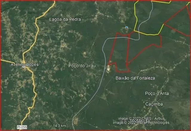 FAZENDA NA BAHIA - DIVISA EM PIAUÍ