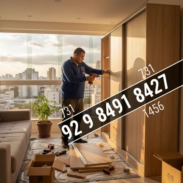 Montagem de Móveis Montagem e desmontagem Zap disponível agora!