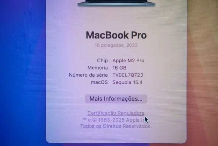 MacBook Pro M2 Pro 16" - 16gb, 512gb - Space Gray - Foto 3