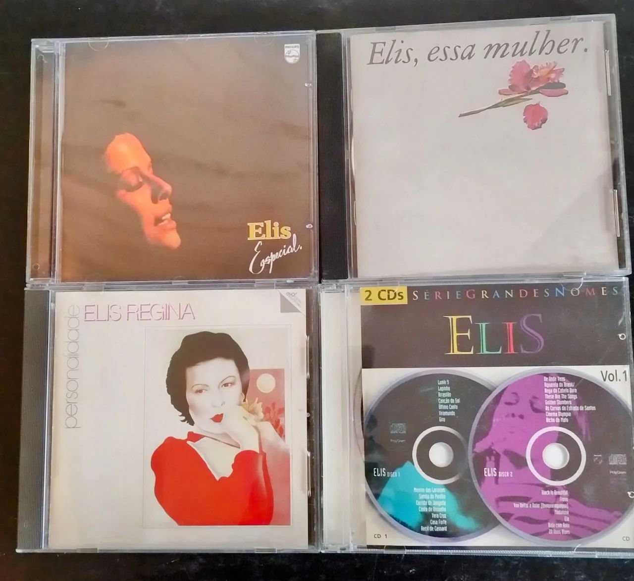 Kit 4 CDs da Elis Regina Especial (Um duplo)