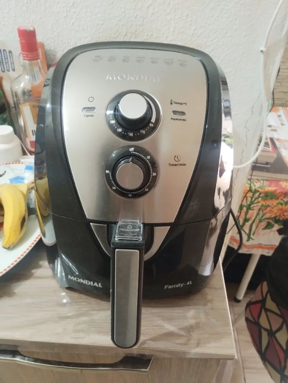 Air Fryer Mondial semi nova pouca usada