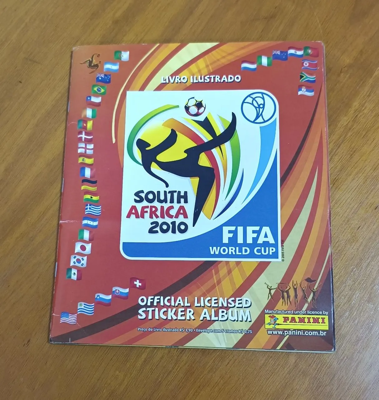 Álbum de Figurinhas Copa do Mundo 2010 - Panini