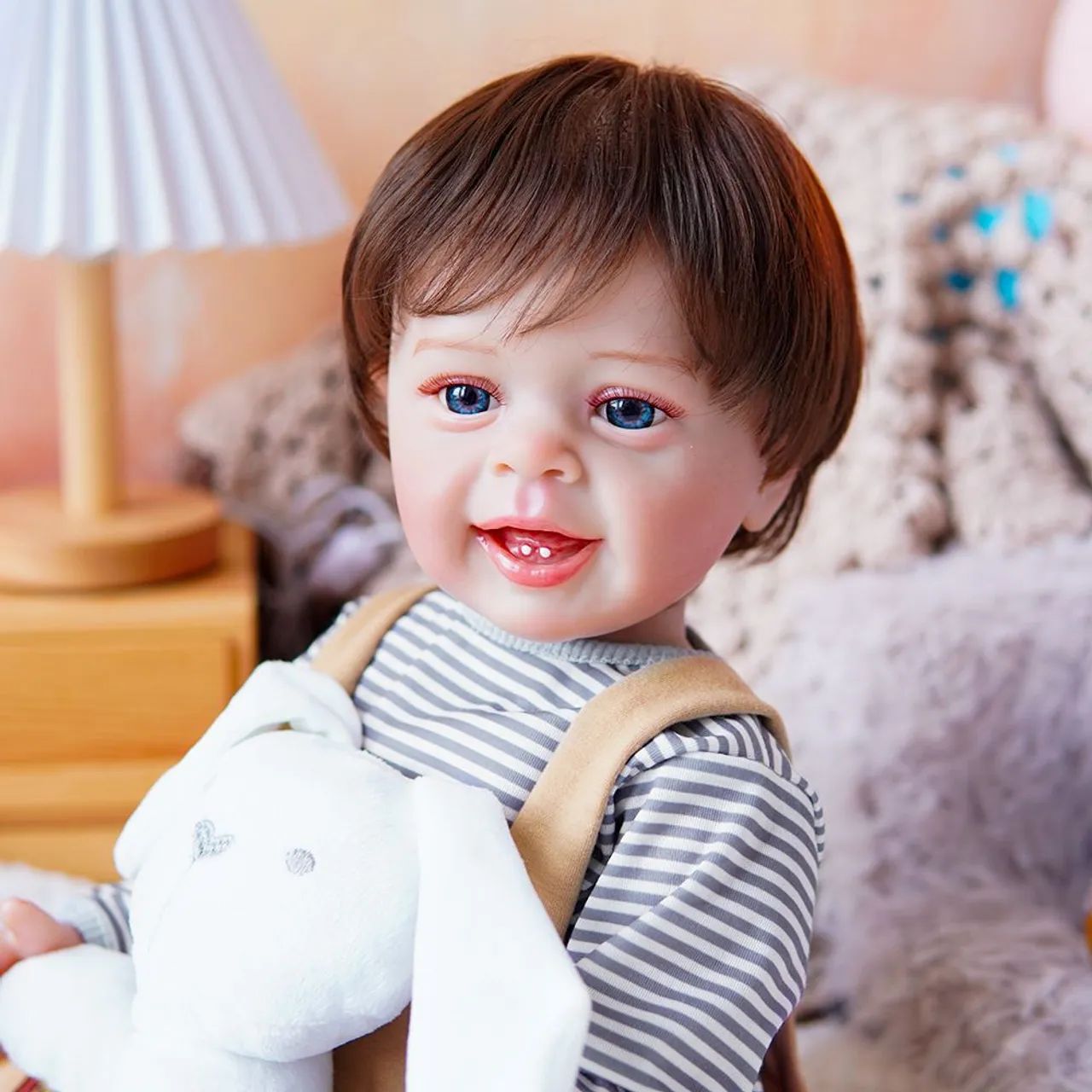 Boneca Reborn Menino 55cm - Foto 4